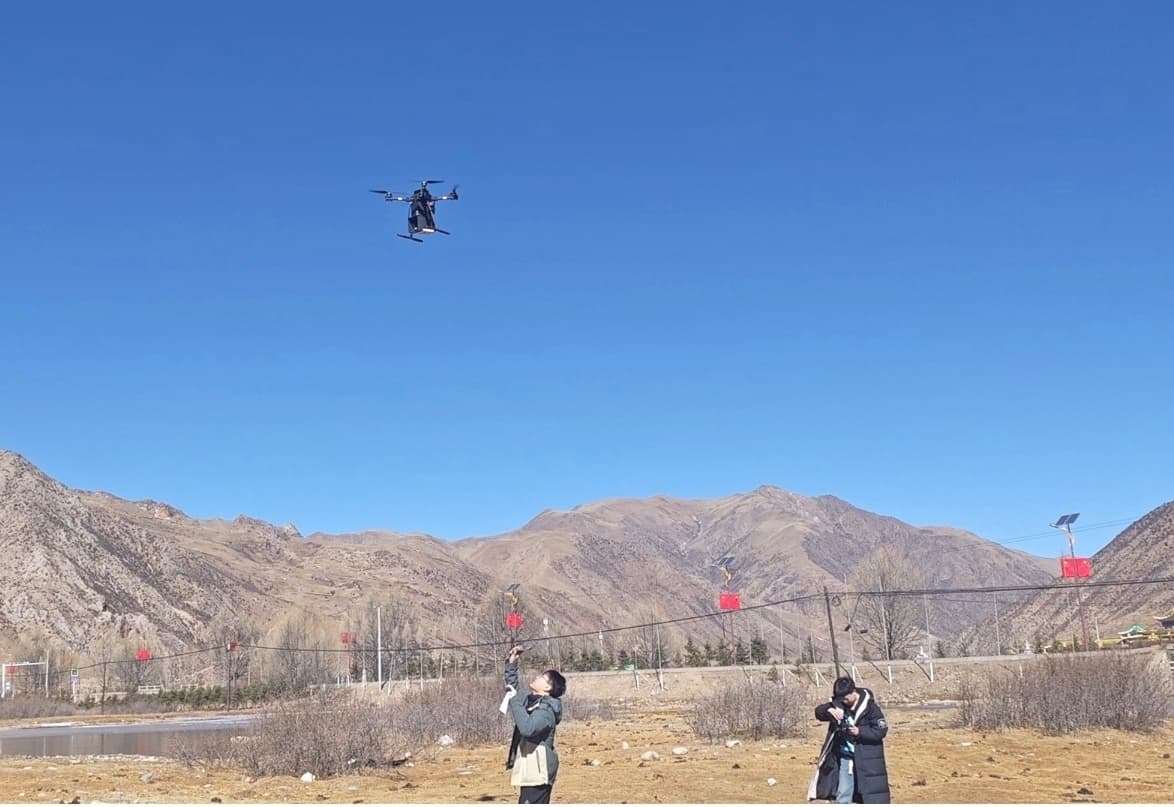 无人机户外巡护应用示例一